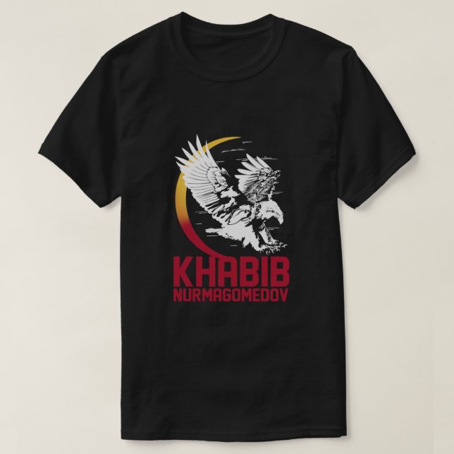 Camiseta Khabib Nurmagomedov A Águia (Frente do Design)