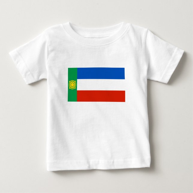 Camiseta Khakassia Flag (Frente)
