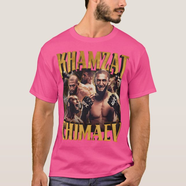 Camiseta Khamzat Chimaev Vintage (Frente)