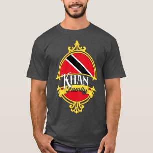 Camiseta Khan Family Trinidad e Tobago Flag