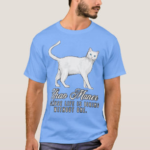 Camiseta Khao Manee Mãe A Vida É Chata Sem Um Presente