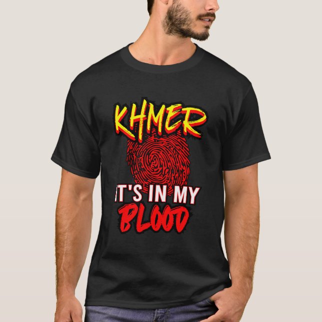 Camiseta Khmer Cambodja (Frente)