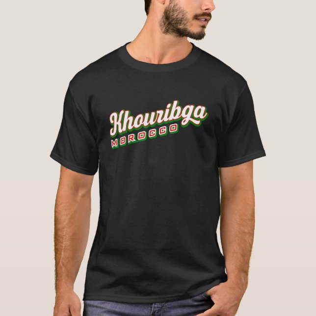 Camiseta Khouribga Marrocos (Frente)