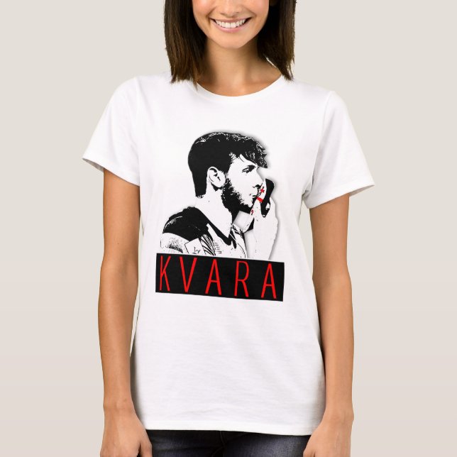 Camiseta Khvicha Kvaratskhelia (Frente)