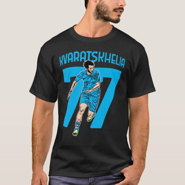 Camiseta Khvicha Kvaratskhelia (Frente)