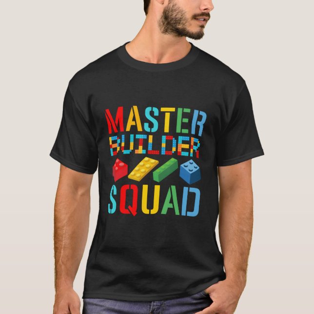Camiseta Ki do Lover da Equipe do Esquadrão do Construtor d (Frente)
