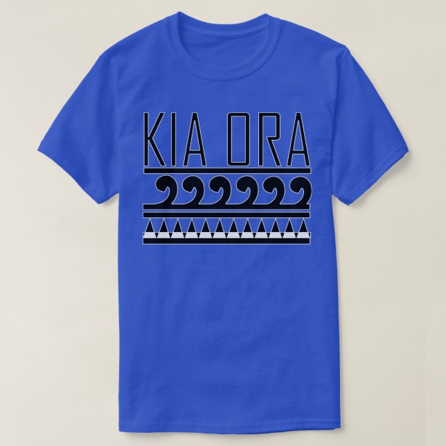 Camiseta Kia Ora 3 (Frente do Design)