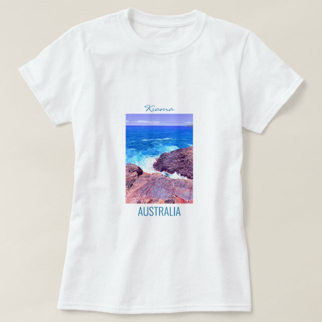 Camiseta Kiama Costa do Sul Nova Austrália (Frente do Design)