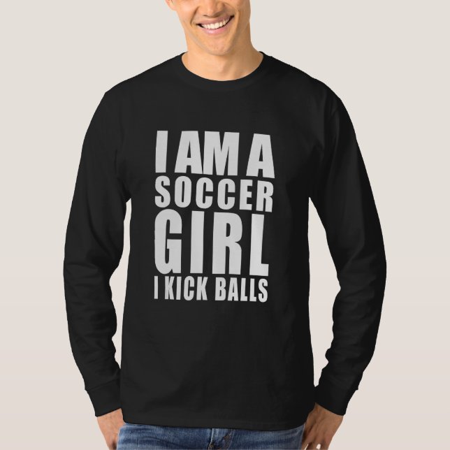 Camiseta Kick Balls white AD US (Frente)