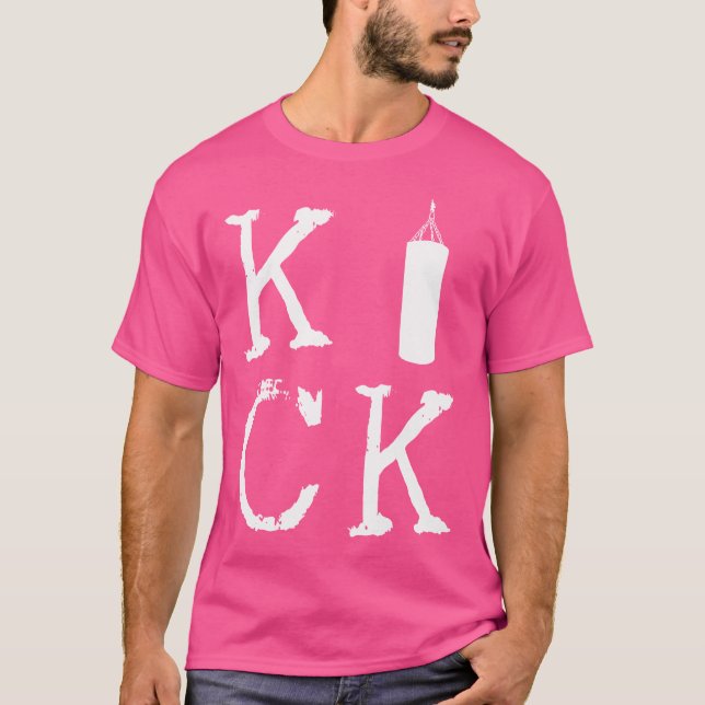 Camiseta Kick Boxing Kickboxer Bag Combate Kickboxer Esport (Frente)