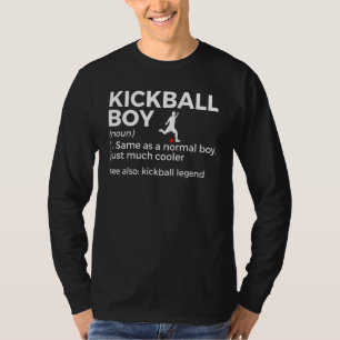 Camiseta Kickball Definition Boy Kickball L