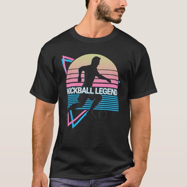 Camiseta Kickball Legend Kickball Legend Retro (Frente)