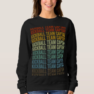 Camiseta Kickball Team Capitão Kickball Jogador Kickball Te