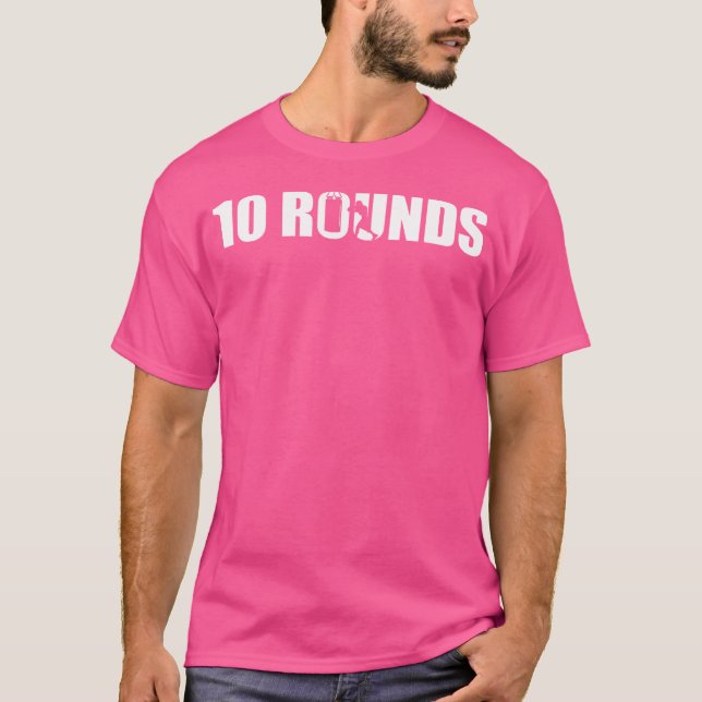 Camiseta Kickbo Boxer Boxer Gym Boxer 10 Rounds (Frente)