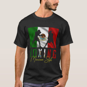 Camiseta Kickbo Gritante Mexicano de Boxing Humoroso
