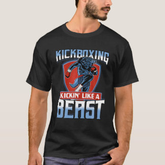 Camiseta Kickboxe Como Uma Besta Ou Chuva Como Uma Besta Pa