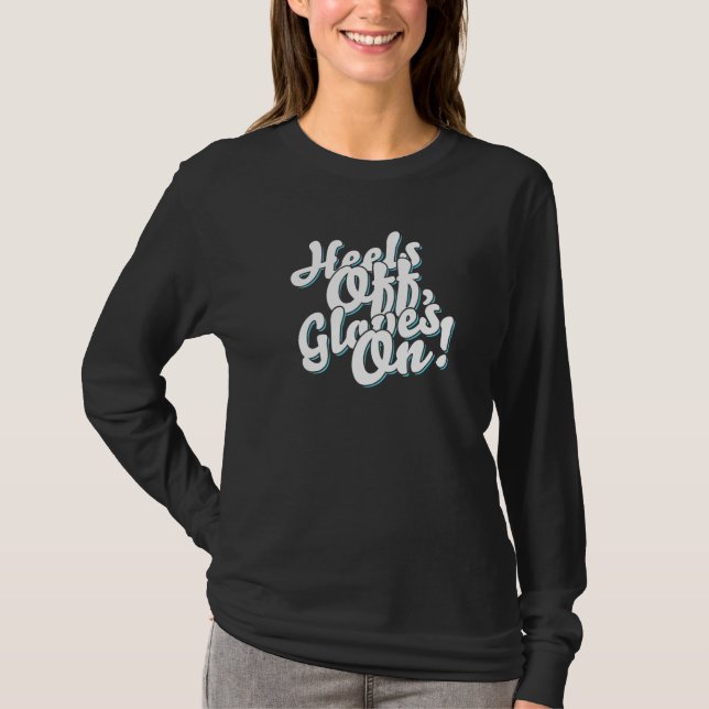Camiseta Kickboxer liga luvas (Frente)