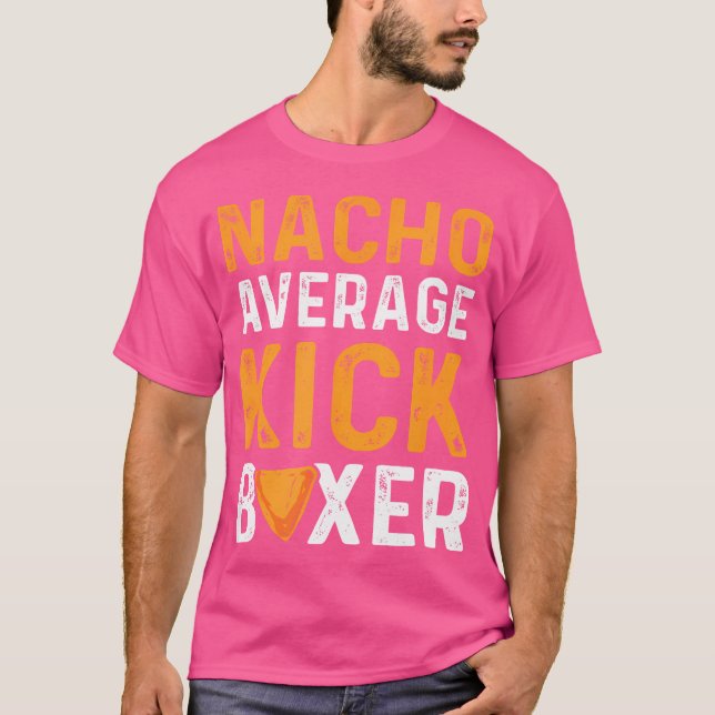 Camiseta Kickboxer mexicano médio Nacho (Frente)