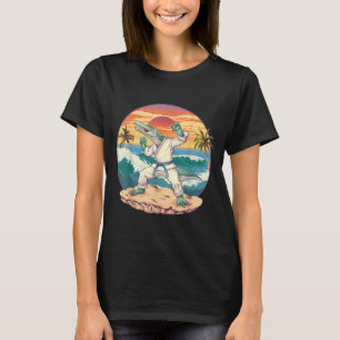 Camiseta Kickboxing Crocodilo Taekwondo Caratê MMA Engraçad