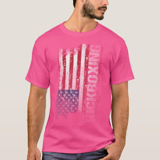 Camiseta Kickboxing de Sinalizador dos Estados Unidos