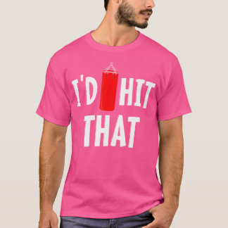 Camiseta Kickboxing de texto Hilarious in a box