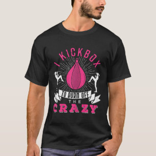 Camiseta Kickboxing Feminino Eu Acertaria Aquele Fã de Kick
