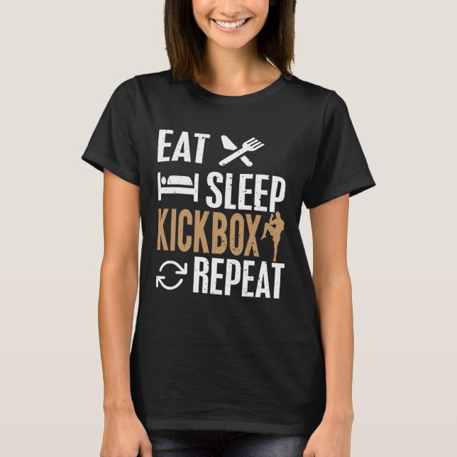 Camiseta Kickboxing For Kickboxer  (Frente)