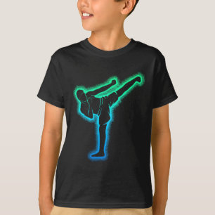 Camiseta Kickboxing Kickboxer Karate Taekwondo Crianças Men