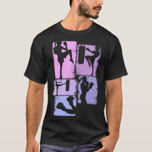 Camiseta Kickboxing Kickboxer Taekwondo Karate Meninas Cria