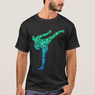 Camiseta Kickboxing Kickboxing Taekwondo Karate Meninos Cri