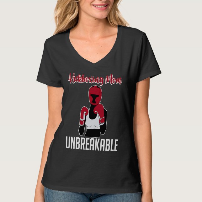 Camiseta Kickboxing Mother Unbreakable Hobby Kickboxing (Frente)