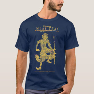 Camiseta Kickboxing Muay Thai Boran A Arte dos Oito Membros