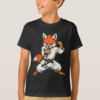 Camiseta Kickboxing Raposa Taekwondo Caratê Mma Engraçado M