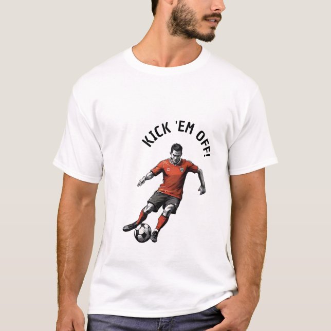Camiseta Kick'Em Off Soccer Edition (Frente)