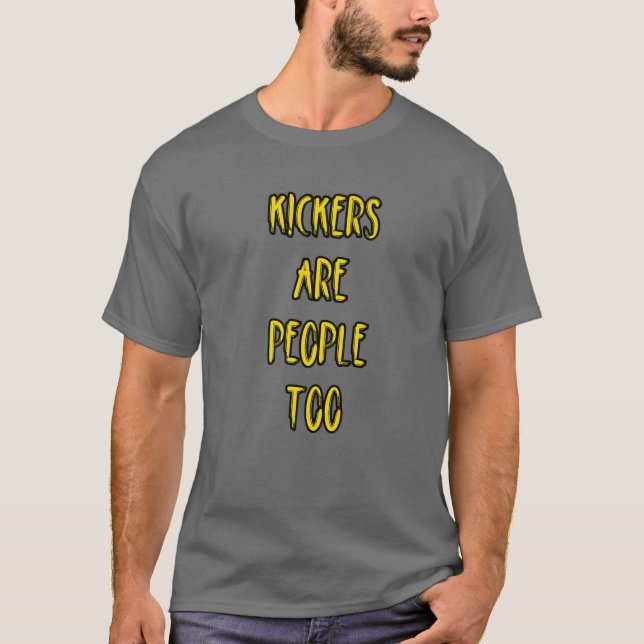 Camiseta Kickers Também São Pessoas. (Frente)