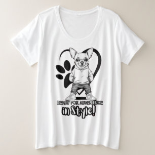 Camiseta Kicks legal, Pup Mais Frio: Chihuahua Fashionável