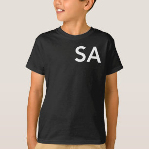 Camiseta Kid de Ausência ao Quadrado