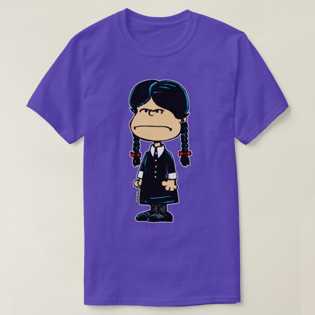Camiseta Kid gótico (Frente do Design)