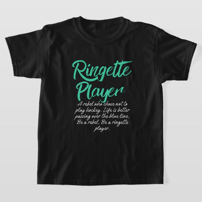 Camiseta Kid-Ringette Rebel (Postura )