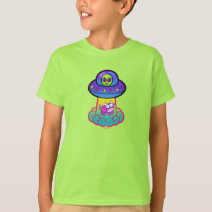 Camiseta Kidcore UFO Cute Kawaii