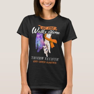 Camiseta Kidney Cancer Awareness Ribbon Support Gifts