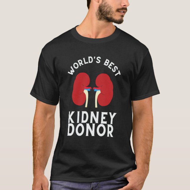 Camiseta Kidney Transplant And Organ Donor Recipient  1 (Frente)