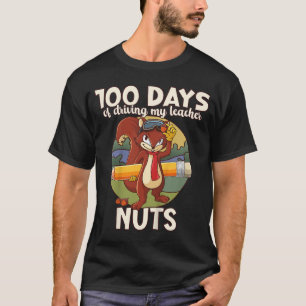 Camiseta Kids 100 Days Of Annoying My Teacher Naughty Squir