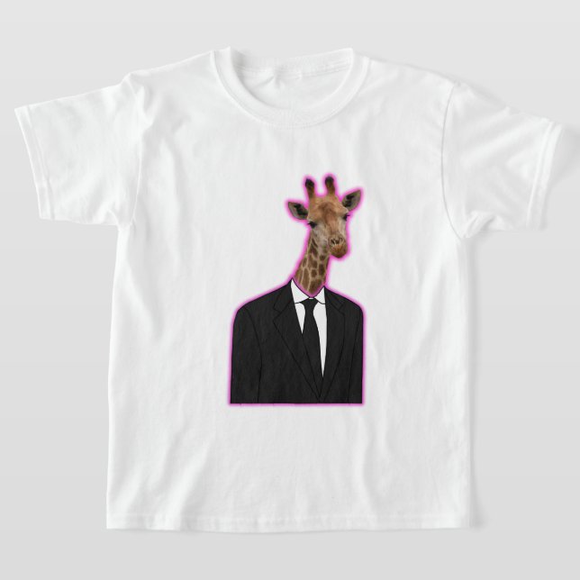 Camiseta Kids Basic Giraffe T Shirt (Postura )