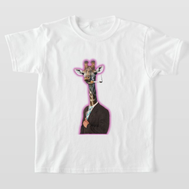 Camiseta Kids Basic Giraffe T Shirt (Postura )