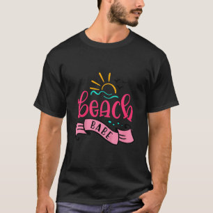 Camiseta Kids Beach Babe Summer Vibes Beach Vacay Summertim
