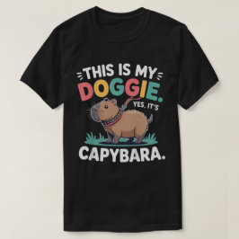 Camiseta Kids Capybara Is A Doggie Funny Kids