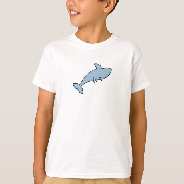 Camiseta Kids Cartoon Shark (Frente)