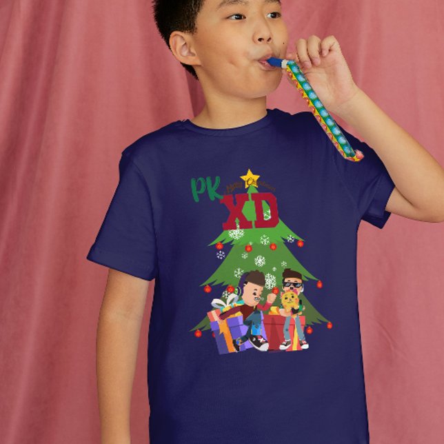 Camiseta Kids Christmas pkxd game (Criador carregado)