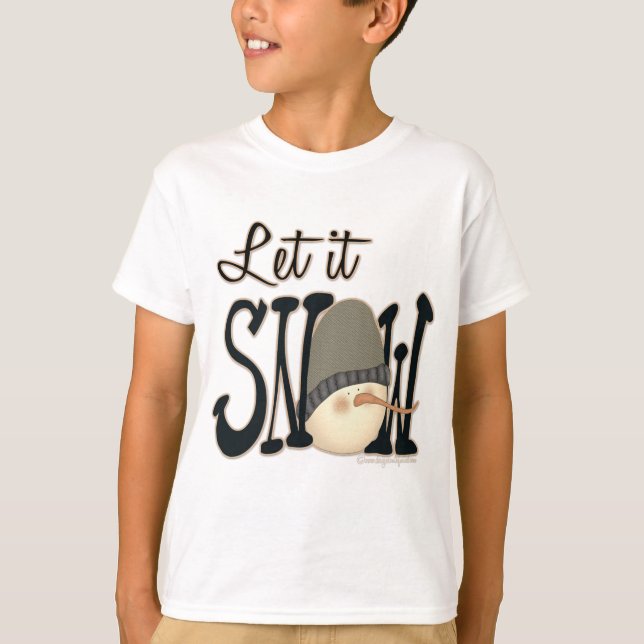 Camiseta Kids Christmas Tees (Frente)